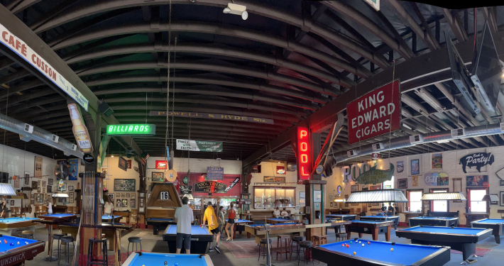 view of buffalo billiards interior