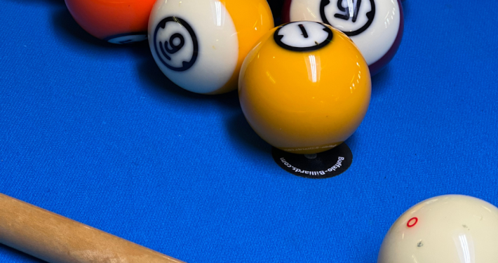 decorative image of billiards cue